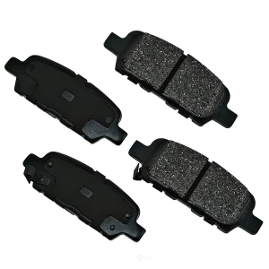 Akebono Pro-Act™ Ultra-Premium Ceramic Brake Pads for 2006 Nissan Quest - ACT905
