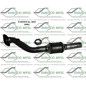Davico Direct Fit Catalytic Converter for 2010 Jeep Compass - 19581