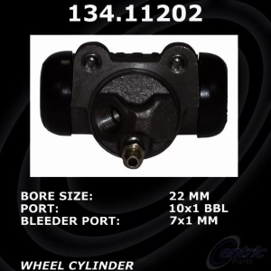 Centric Premium™ Wheel Cylinder for 1989 Eagle Medallion - 134.11202