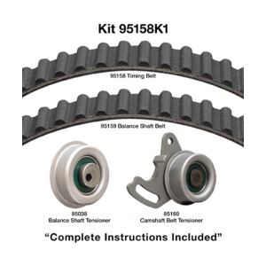 Dayco Timing Belt Kit for Plymouth Laser - 95158K1