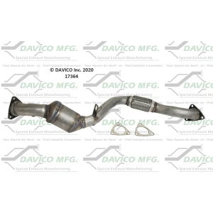 Davico Direct Fit Catalytic Converter and Pipe Assembly for 2008 Porsche Cayenne - 17364