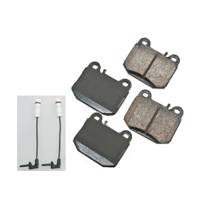 Akebono EURO™ Ultra-Premium Ceramic Rear Disc Brake Pads for 2005 Mercedes-Benz ML500 - EUR874