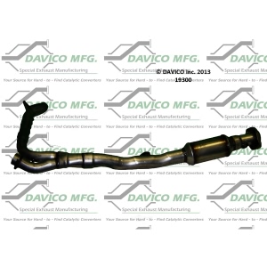 Davico Direct Fit Catalytic Converter and Pipe Assembly for 2003 Jeep Liberty - 19300