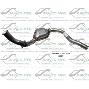Davico Direct Fit Catalytic Converter and Pipe Assembly for 2004 Mazda B4000 - 192271