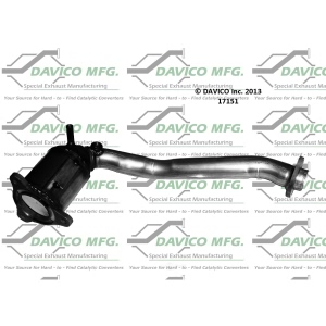 Davico Direct Fit Catalytic Converter and Pipe Assembly for 2005 Suzuki Aerio - 17151