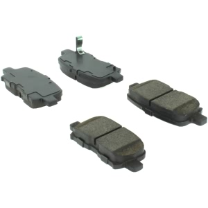 Centric Posi Quiet™ Extended Wear Semi-Metallic Rear Disc Brake Pads for 2006 Acura MDX - 106.08650