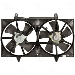 Four Seasons Dual Radiator And Condenser Fan Assembly for Nissan Altima - 76192