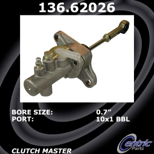 Centric Premium Clutch Master Cylinder for Oldsmobile Achieva - 136.62026