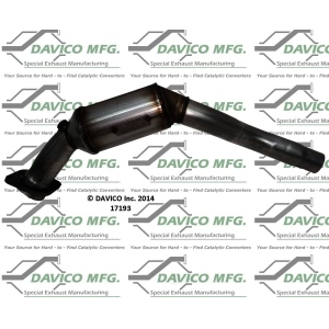 Davico Direct Fit Catalytic Converter for 2008 Jaguar XK - 17193