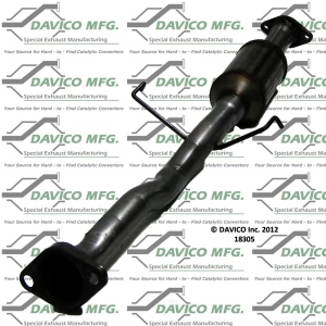 Davico Direct Fit Catalytic Converter and Pipe Assembly for 2002 Mazda Protege - 48305