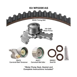 Dayco Timing Belt Kit With Water Pump for Isuzu Trooper - WP220K1AS