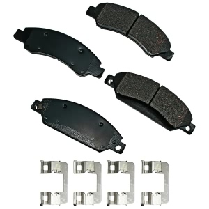 Akebono Performance™ Ultra-Premium Ceramic Front Brake Pads for Chevrolet Suburban 1500 - ASP1092A