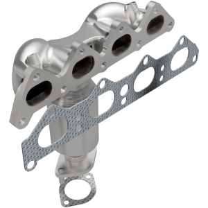 MagnaFlow Stainless Steel Exhaust Manifold with Integrated Catalytic Converter for Kia Soul - 5531330