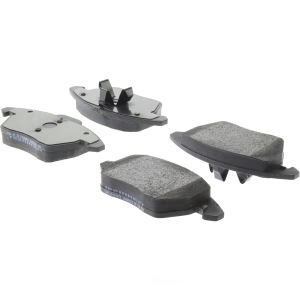 Centric Posi Quiet™ Semi-Metallic Front Disc Brake Pads for 2015 Volkswagen Beetle - 104.11072