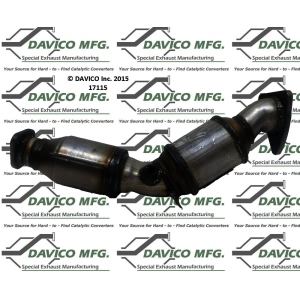 Davico Direct Fit Catalytic Converter for 2012 Infiniti G25 - 17115