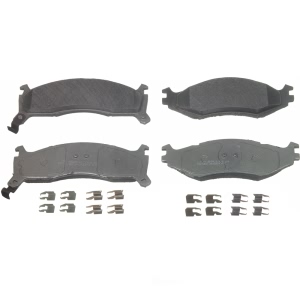 Wagner ThermoQuiet Semi-Metallic Disc Brake Pad Set for Plymouth Acclaim - MX521