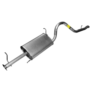 Walker Quiet Flow Stainless Steel Oval Aluminized Exhaust Muffler And Pipe Assembly for 2003 Suzuki Vitara - 47772