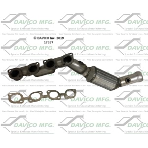 Davico Exhaust Manifold with Integrated Catalytic Converter for 2007 BMW X5 - 17357