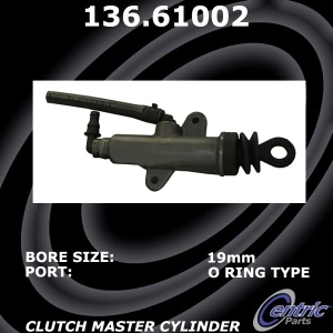 Centric Premium™ Clutch Master Cylinder for 2003 Jaguar S-Type - 136.61002