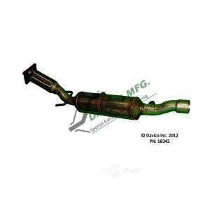 Davico Direct Fit Catalytic Converter and Pipe Assembly for 2007 Volkswagen Beetle - 18342