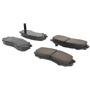 Centric Posi Quiet™ Ceramic Front Disc Brake Pads for 1990 Plymouth Laser - 105.04840