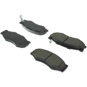 Centric Posi Quiet™ Ceramic Front Disc Brake Pads for 1985 Nissan Stanza - 105.02660