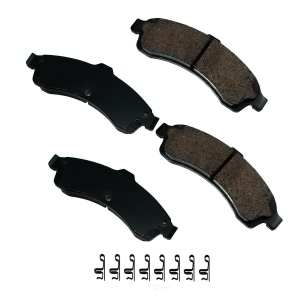 Akebono Performance™ Ultra-Premium Ceramic Brake Pads for 2006 Isuzu Ascender - ASP882