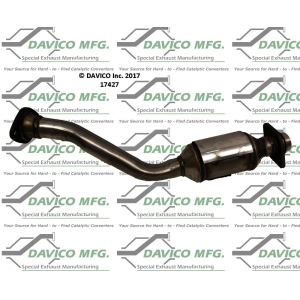 Davico Direct Fit Catalytic Converter and Pipe Assembly for 2012 Nissan Juke - 17427