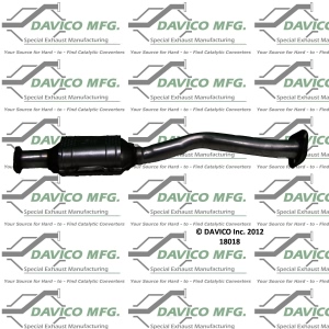 Davico Direct Fit Catalytic Converter and Pipe Assembly for 2002 Suzuki Esteem - 18018