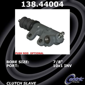 Centric Premium Clutch Slave Cylinder for 2007 Pontiac Vibe - 138.44004