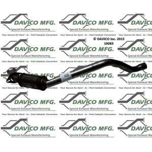 Davico Direct Fit Catalytic Converter and Pipe Assembly for 2003 Jaguar S-Type - 19065