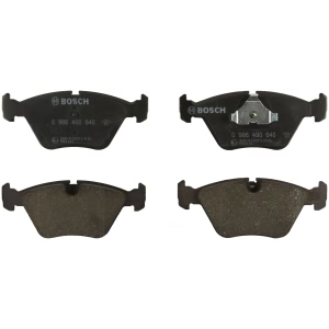 Bosch EuroLine™ Semi-Metallic Front Disc Brake Pads for 2006 BMW M3 - 0986490640