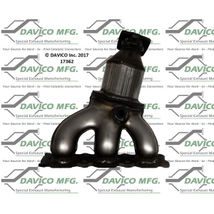 Davico Exhaust Manifold with Integrated Catalytic Converter for 2013 Volvo XC90 - 17362