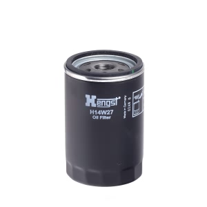 Hengst Spin-On Engine Oil Filter for Audi 100 Quattro - H14W27