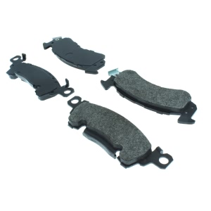 Centric Posi Quiet™ Extended Wear Semi-Metallic Front Disc Brake Pads for 1989 GMC R1500 Suburban - 106.00520