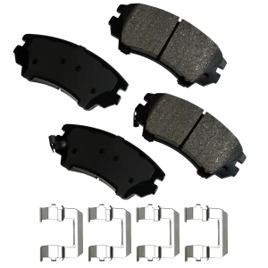 Akebono Performance™ Ultra-Premium Ceramic Front Brake Pads for 2014 Chevrolet Caprice - ASP1404