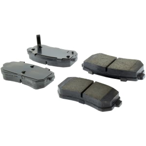 Centric Posi Quiet™ Ceramic Rear Disc Brake Pads for 2012 Kia Forte - 105.11570