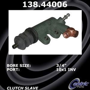 Centric Premium Clutch Slave Cylinder for 2000 Toyota Echo - 138.44006