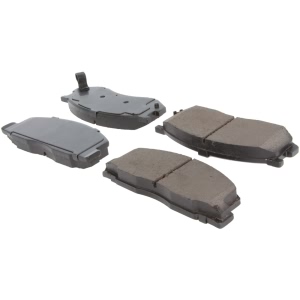 Centric Posi Quiet™ Ceramic Front Disc Brake Pads for 1984 Toyota Van - 105.02630