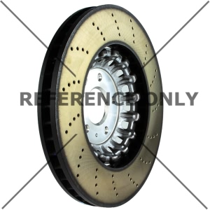 Centric Premium™ OE Style Drilled Brake Rotor for 2019 Audi RS5 - 128.33158