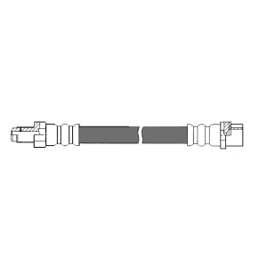 Centric Brake Hose for Mercedes-Benz CL65 AMG - 150.35021