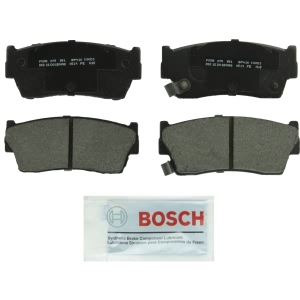 Bosch QuietCast™ Premium Organic Front Disc Brake Pads for 1990 Geo Tracker - BP418