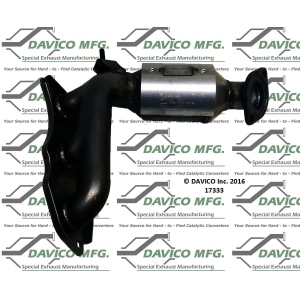 Davico Exhaust Manifold with Integrated Catalytic Converter for 2008 Toyota Highlander - 17333