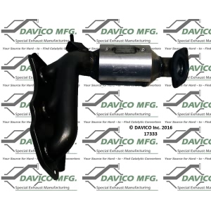 Davico Exhaust Manifold with Integrated Catalytic Converter for 2010 Toyota Sienna - 17333