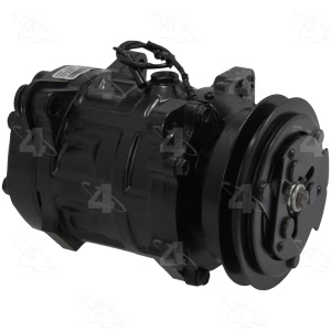 Four Seasons Remanufactured A C Compressor With Clutch for 1987 Mazda B2200 - 57584
