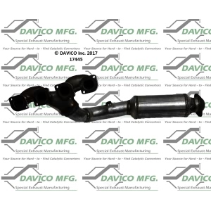 Davico Exhaust Manifold with Integrated Catalytic Converter for 2005 BMW 645Ci - 17445