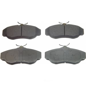 Wagner ThermoQuiet Semi-Metallic Disc Brake Pad Set for 2003 Land Rover Discovery - MX676