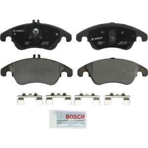 Bosch QuietCast™ Premium Organic Front Disc Brake Pads for 2017 Mercedes-Benz SLC300 - BP1342