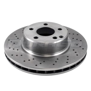 DuraGo Drilled Vented Front Brake Rotor for Mercedes-Benz CL500 - BR900612