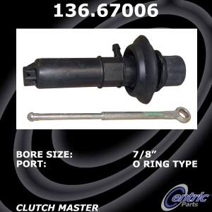 Centric Premium Clutch Master Cylinder for 1989 Dodge Dakota - 136.67006